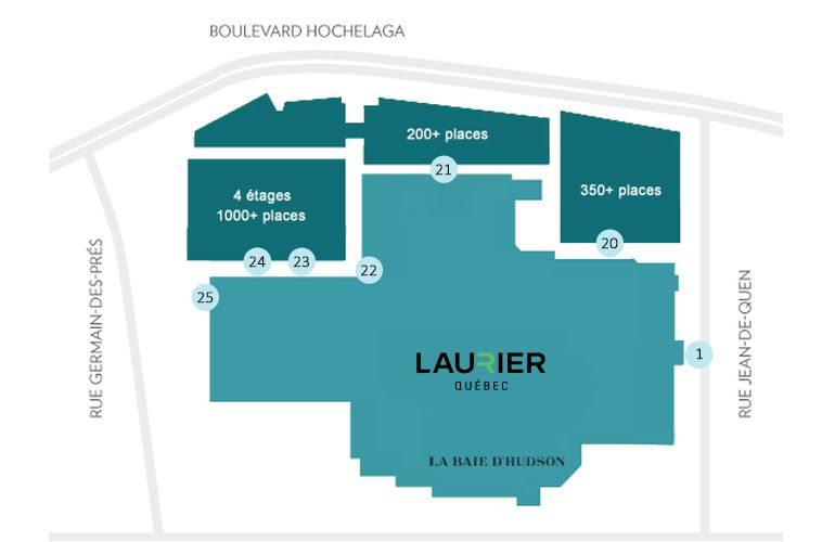 Parking Laurier Québec