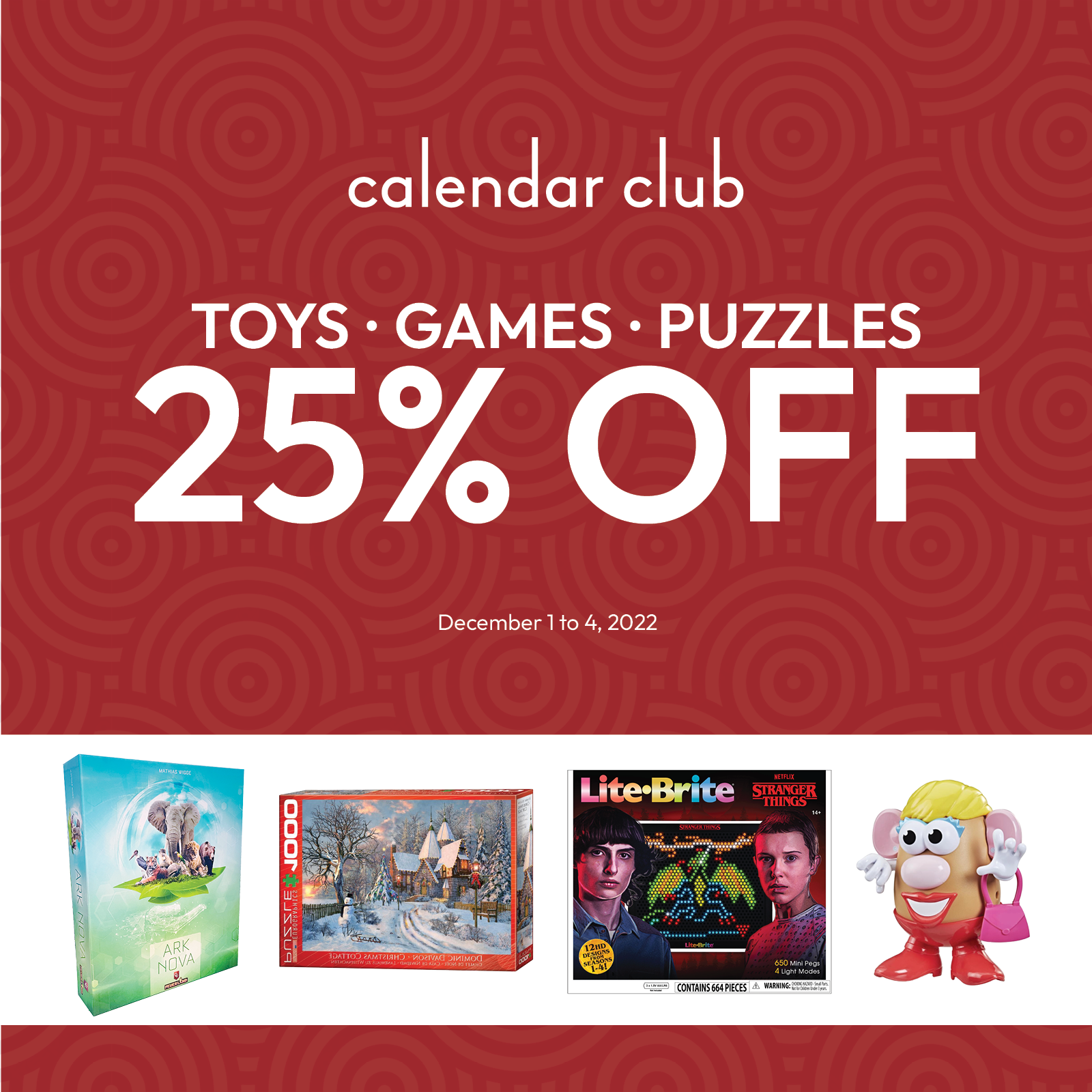 Calendar Club – 25% off! icon