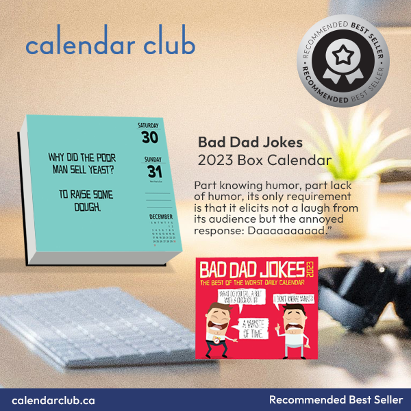 Calendar Club – Bad Dad Jokes 2023 Box Calendar icon
