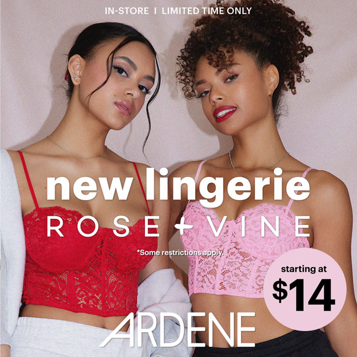 New lingerie starting at $14 icon