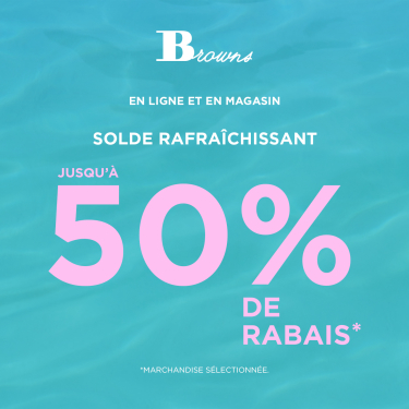 Solde rafraîchissant: jusqu&rsquo;à 50% de rabais icon