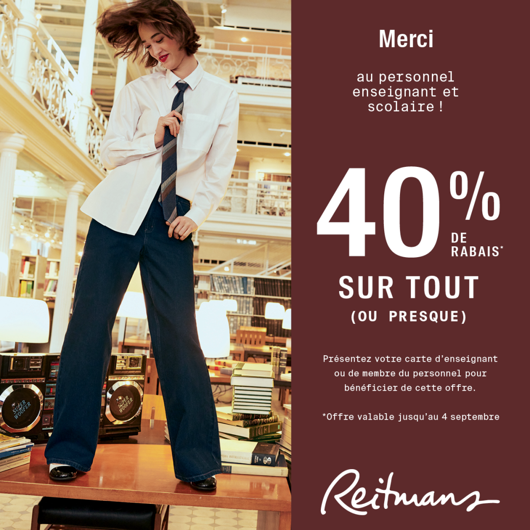 Reitmans – ENSEIGNANTS ET PERSONNEL SCOLAIRE, MERCI ! icon