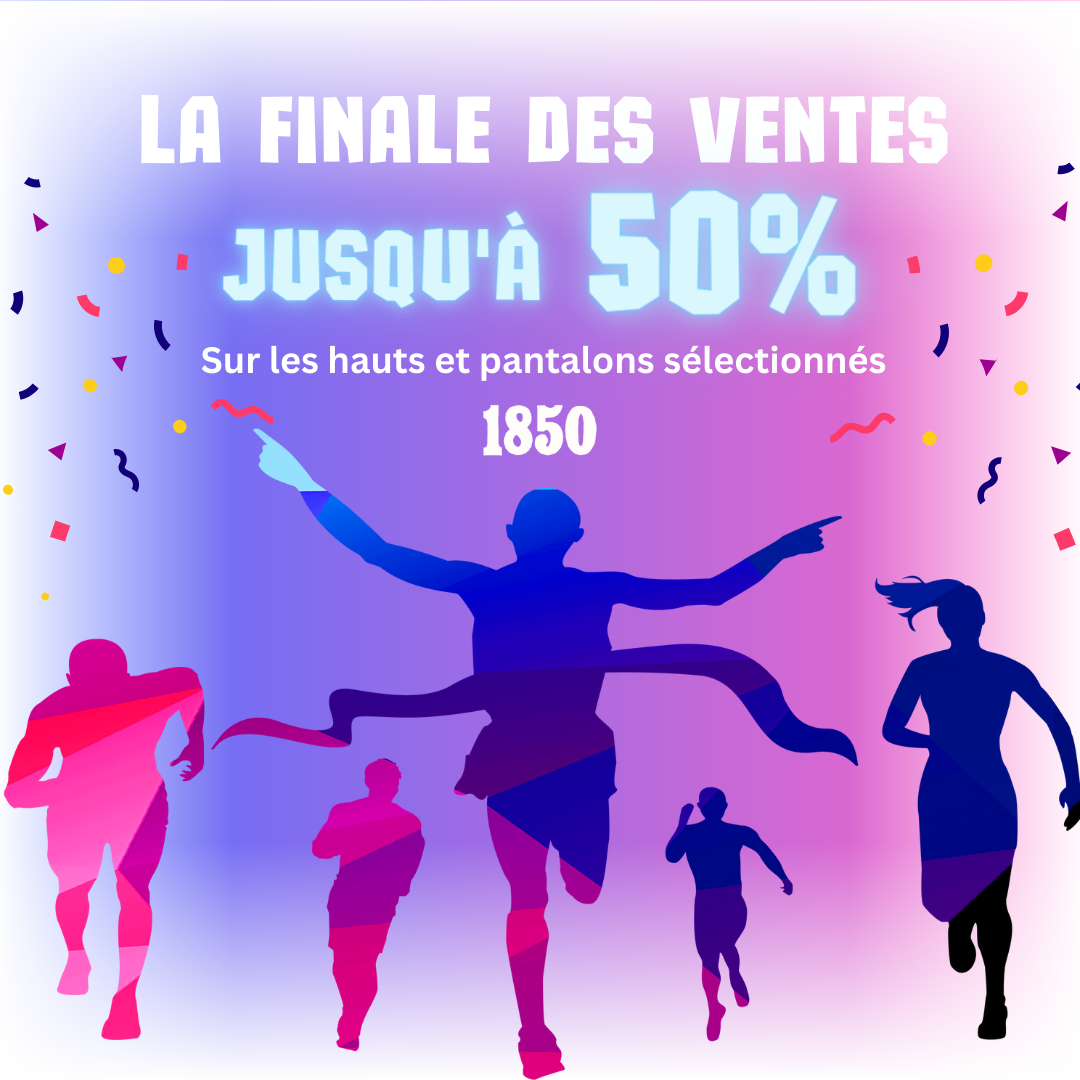 La finale des ventes : jusqu’à 50%! icon