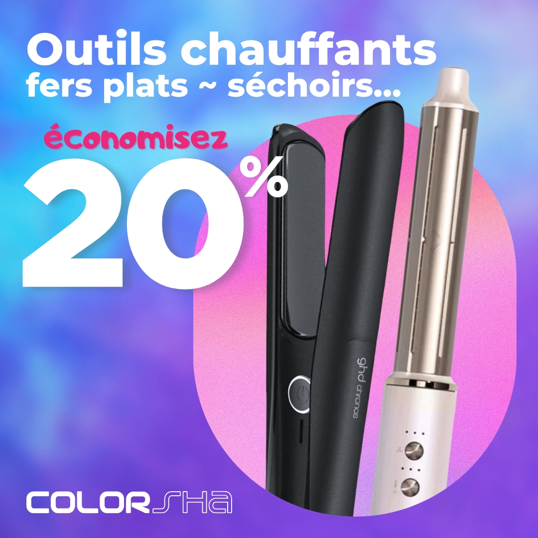 20% de rabais sur les outils chauffants icon