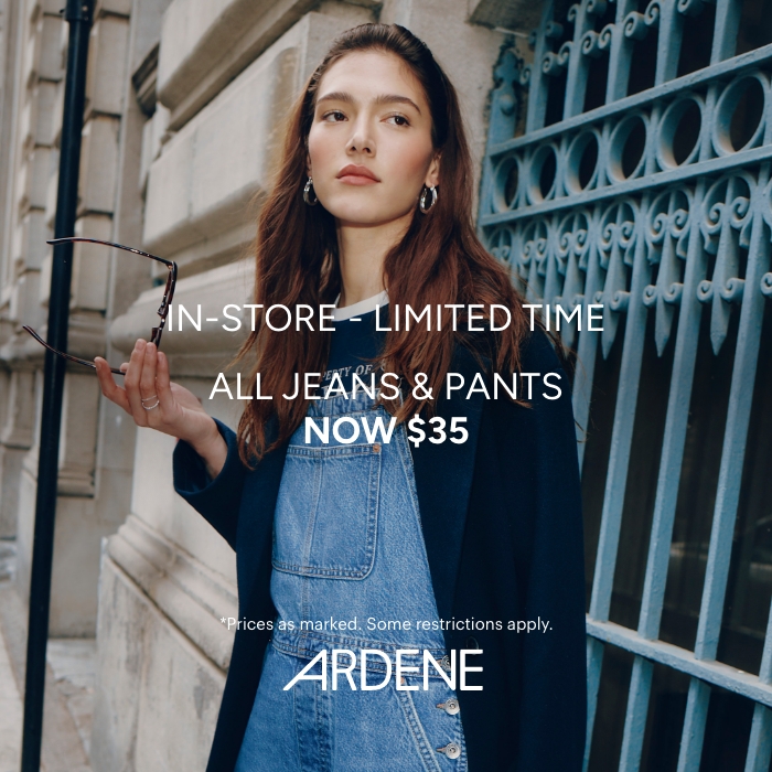 All Jeans &amp; Pants Now $35 icon