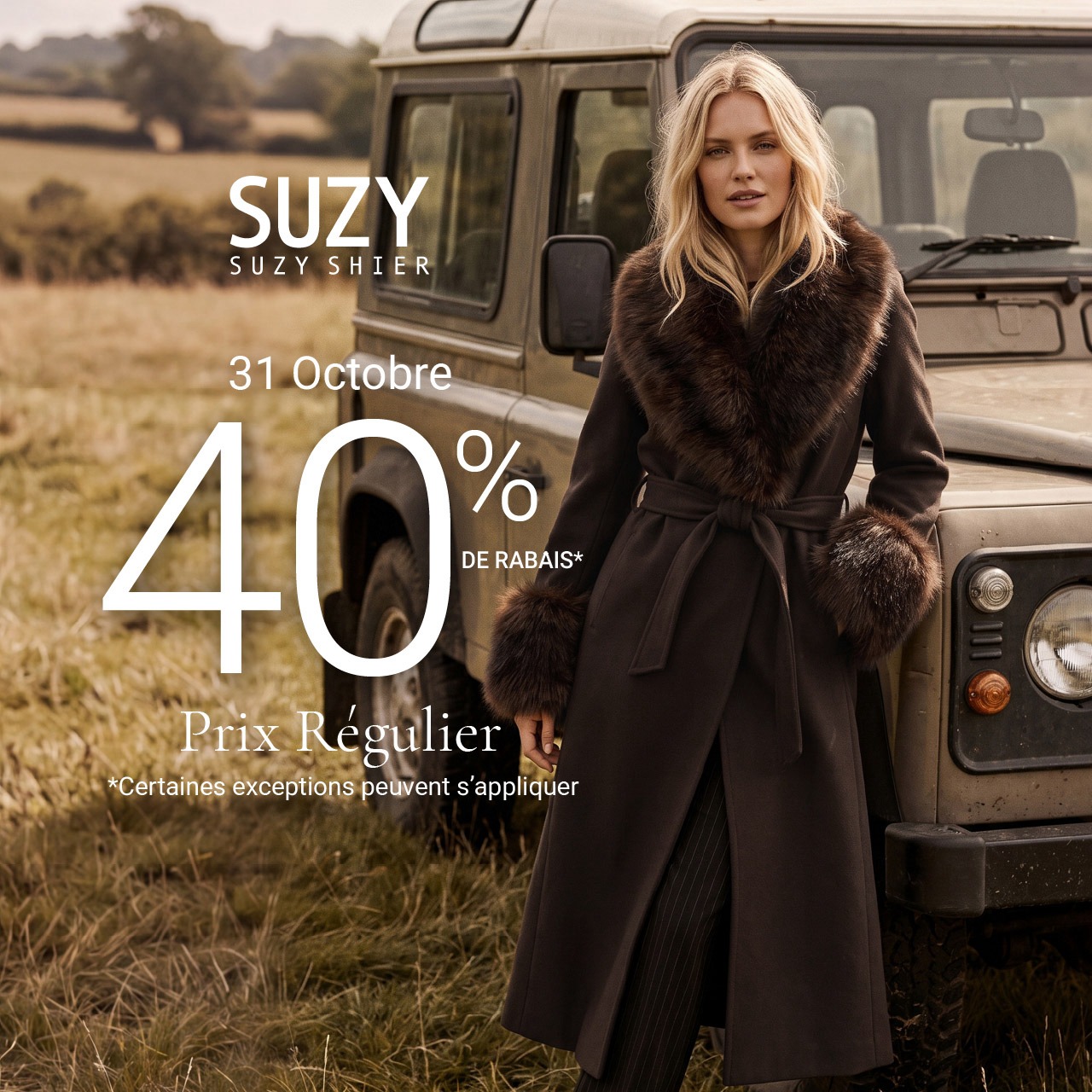 40 % de rabais sur tout icon